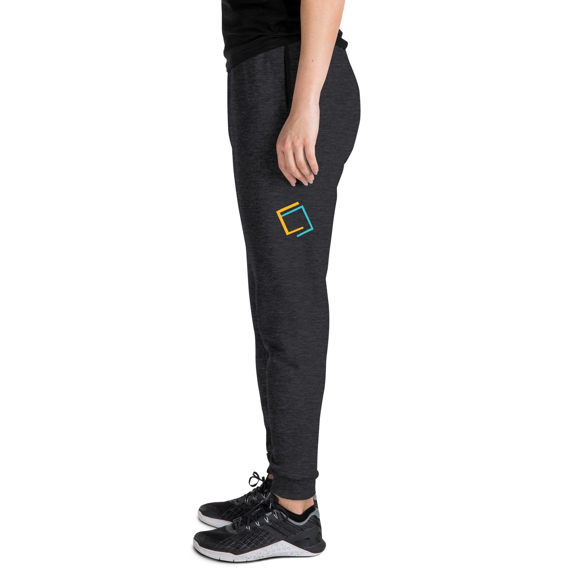 Unisex Joggers with Geometric Pattern